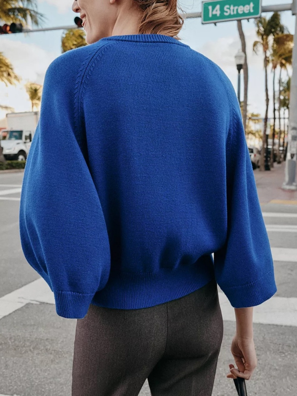 🆕 Zara Wide Sleeve Knit Jumper - Picture 2 of 8